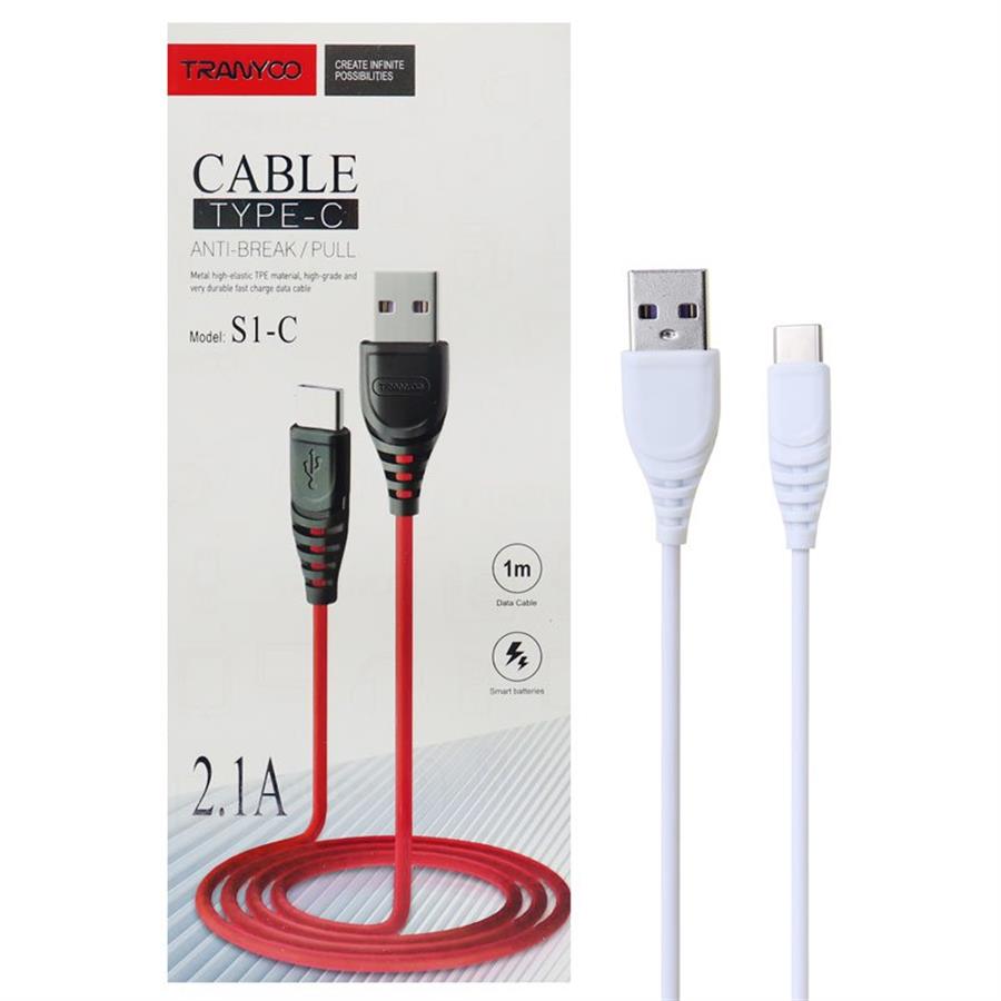 CABLE Usb A TIPO C TRANYOO 2metros Carga Rapida 2.1A