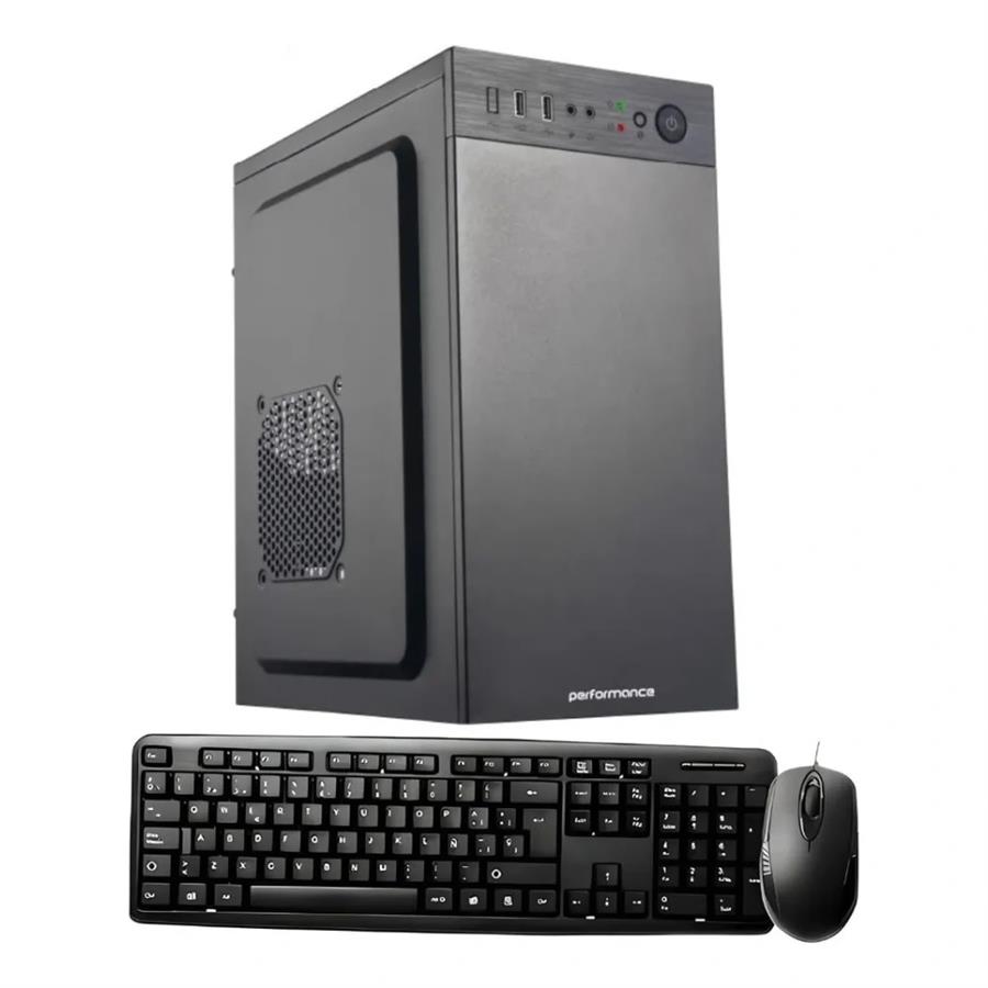 Gabinete c/ Kit Performance Mate (Teclado + Mouse) Con Fuente 500w