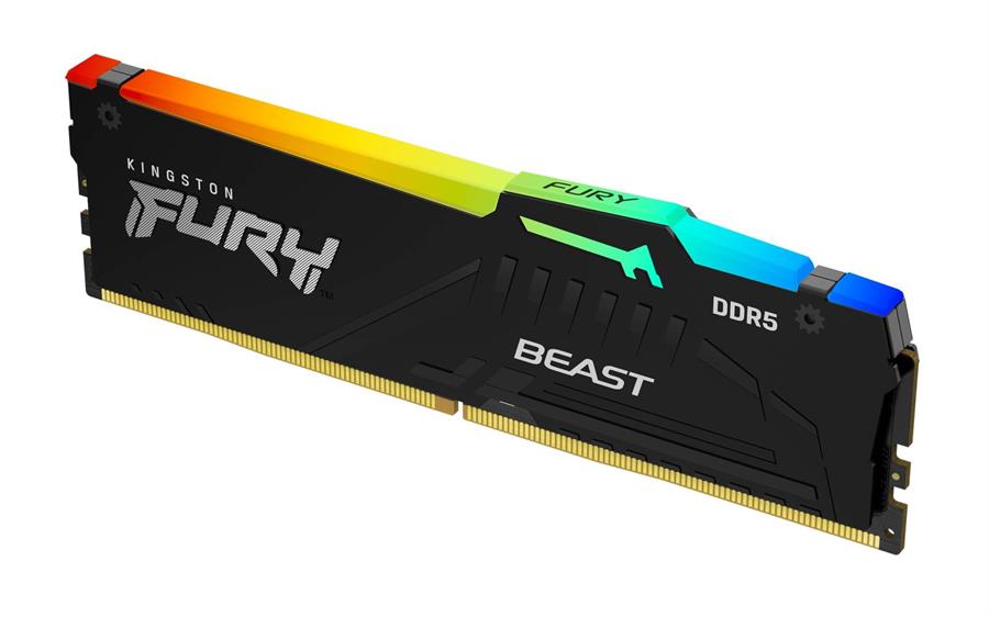 MEMORIA 16GB DDR5 5600mhz KINGSTON FURY BEAST RGB