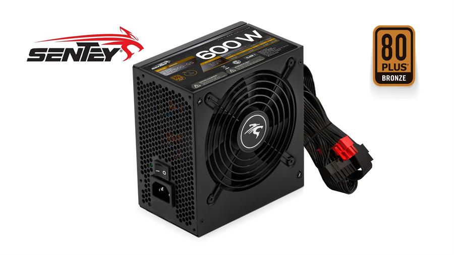 Fuente Sentey EPP600-GS 600W 80 Plus Bronze