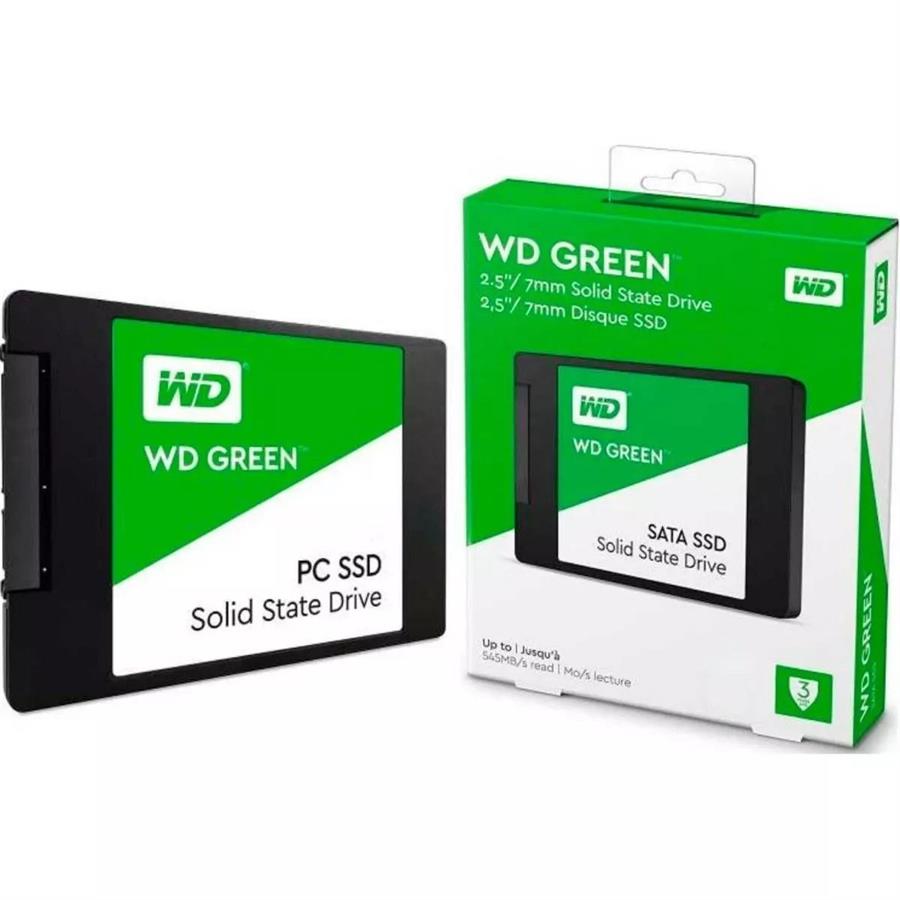 Disco Solido SSD 480GB WD Green Sata3 2.5"