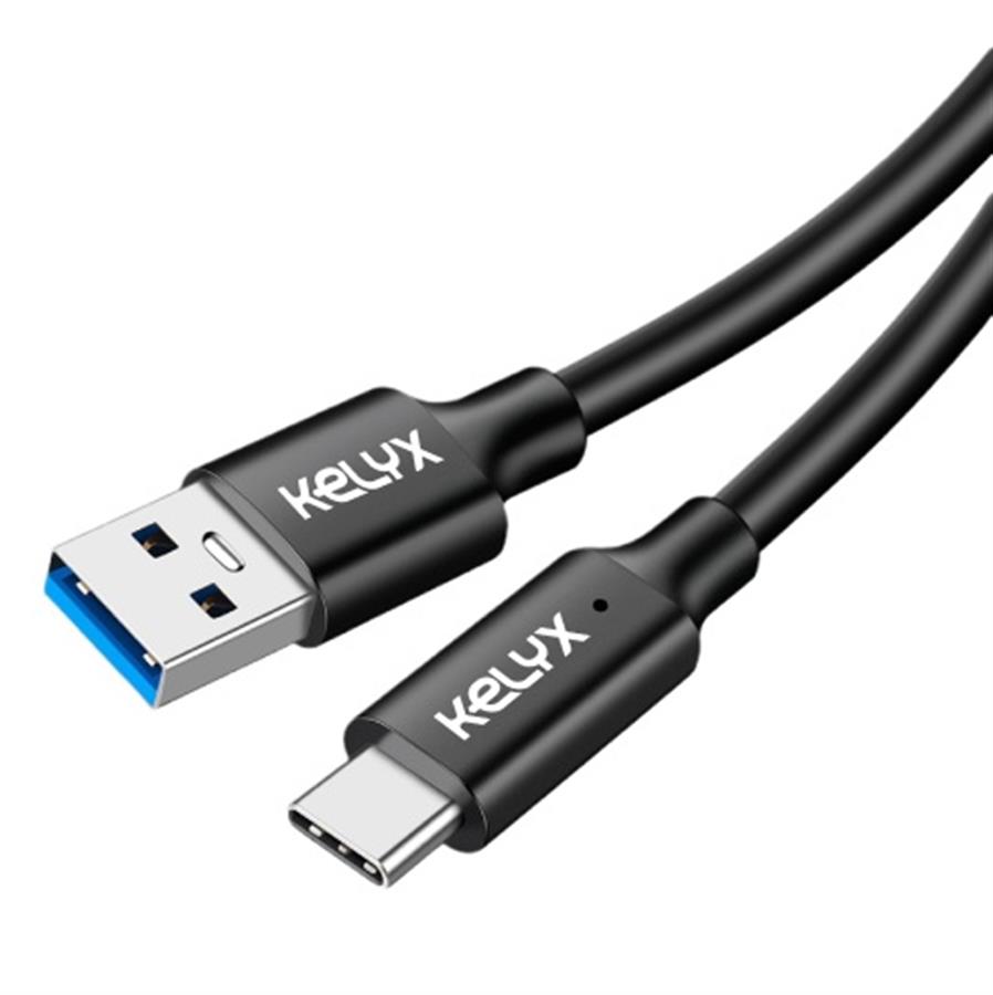 Cable Kelyx USB 3.2 a Type C 3A 60W 1mt