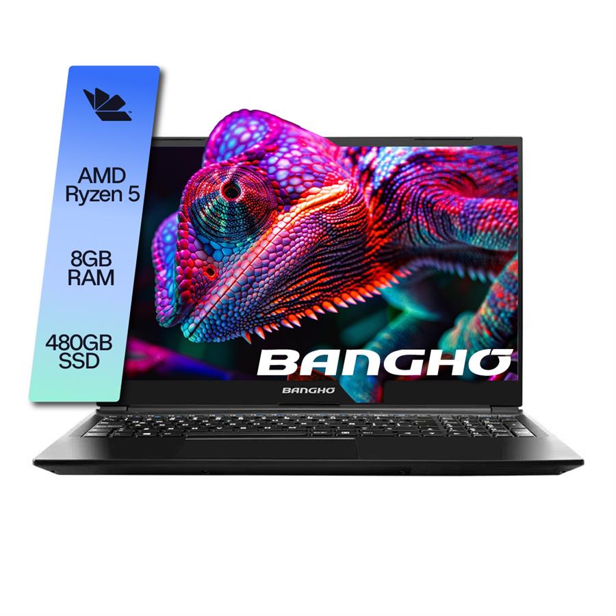 NOTEBOOK BANGHO 15.6" MAX L5 RYZEN 5 7430U, 8GB, SSD 480GB, FullHD R5