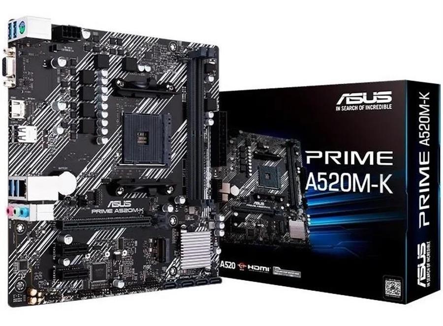 MOTHERBOARD ASUS Prime A520M-K AM4 Ryzen