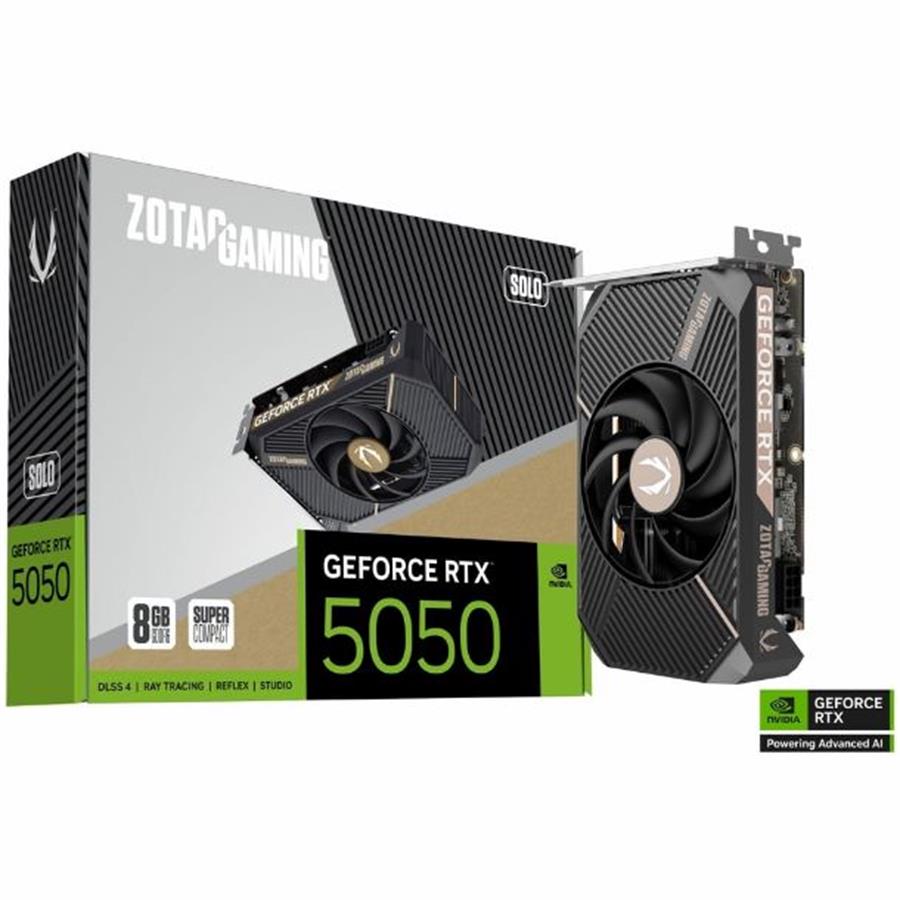 PLACA DE VIDEO RTX 5050 8GB ZOTAC SOLO  GeForce