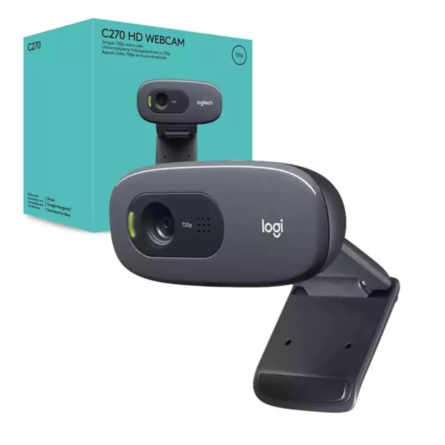 WEBCAM LOGITECH C270 HD 720p