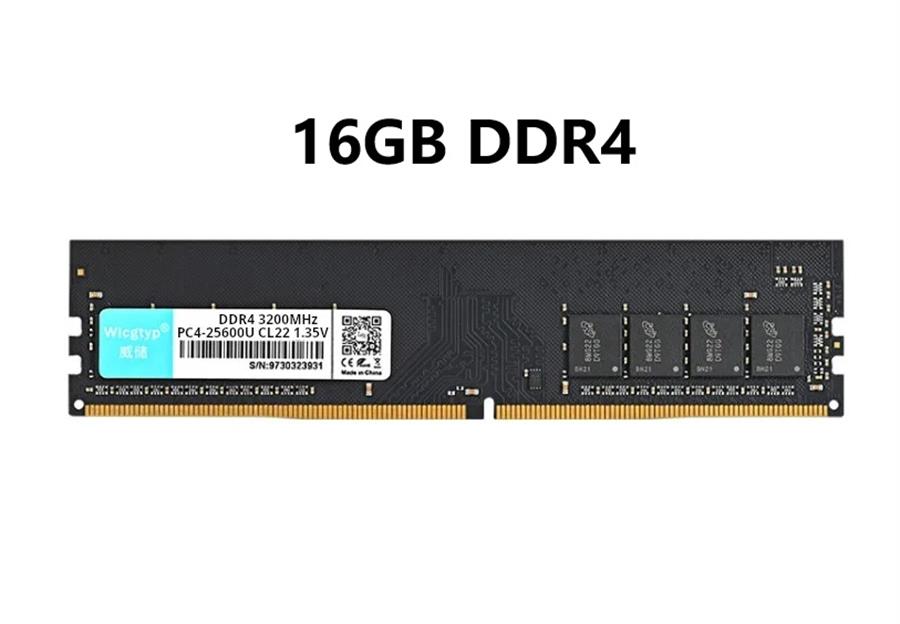 Memoria Ram DDR4 16GB Wicgtyp 3200MHz WC3200D416G