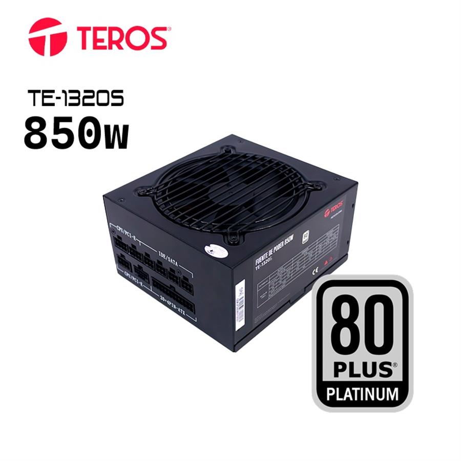 Fuente Teros TE-1320G 850w 80 Plus Platinum ATX Modular