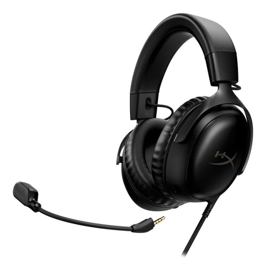 Auricular Gamer HyperX Cloud III Negro c/ cable. Auriculares