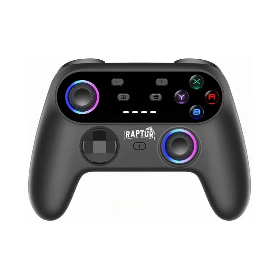 Control Joystick Raptor Apex Wireless p/PC/PS3/Swith/Android Negro Bluetooth