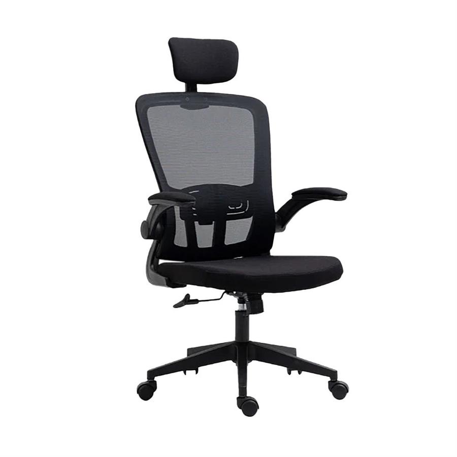 SILLA DE OFICINA EJECUTIVA ERGONOMICA COLOR NEGRO