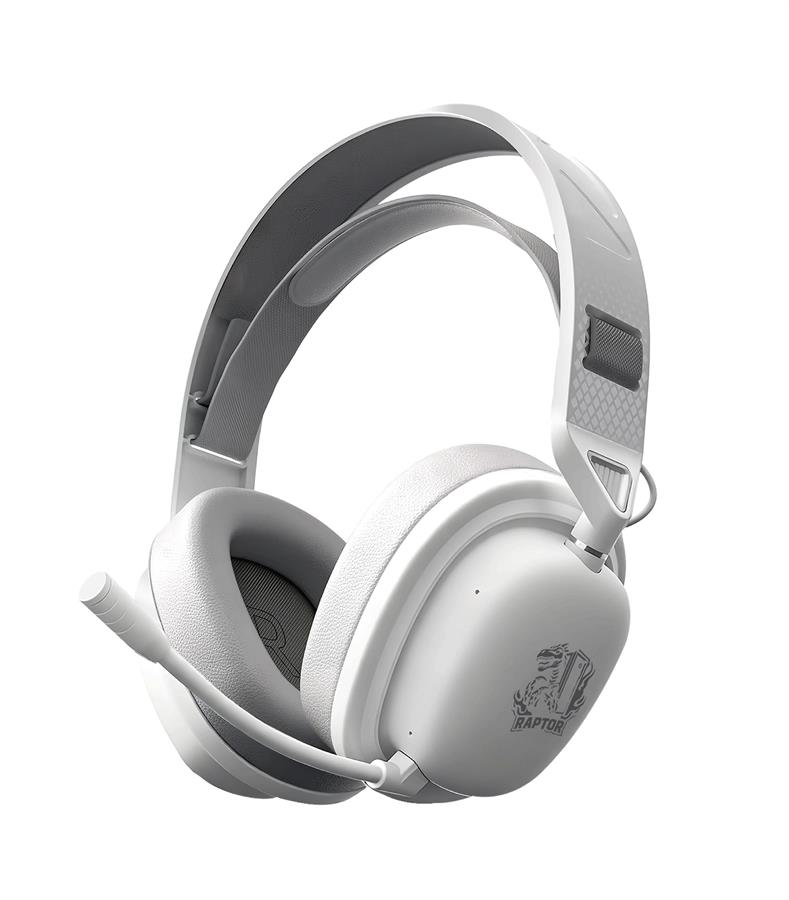 Auricular Gamer Raptor Inferno Pro X 7.1 Wireless C/Dongle White