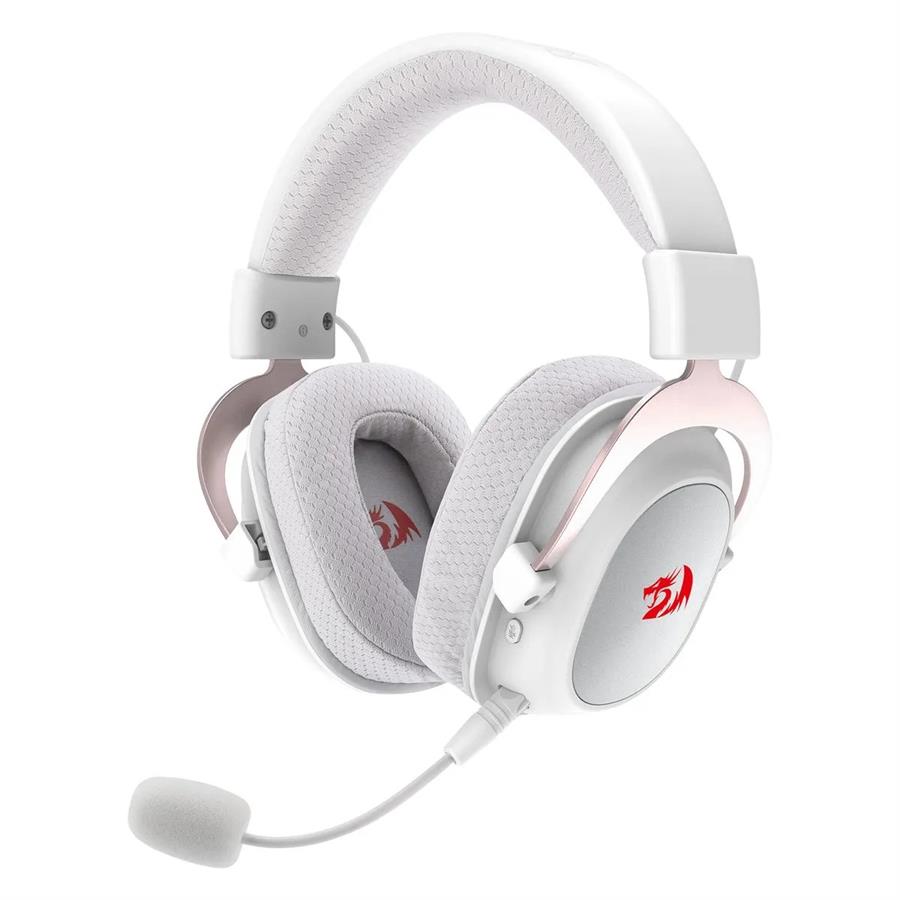 Auriculares Redragon Zeus Pro Wireless White - H510W-PRO